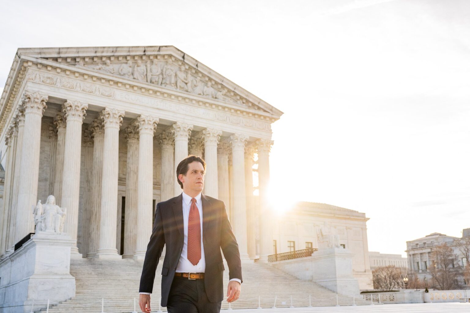 Attorney Adam Fomby at the U.S. Supreme Court