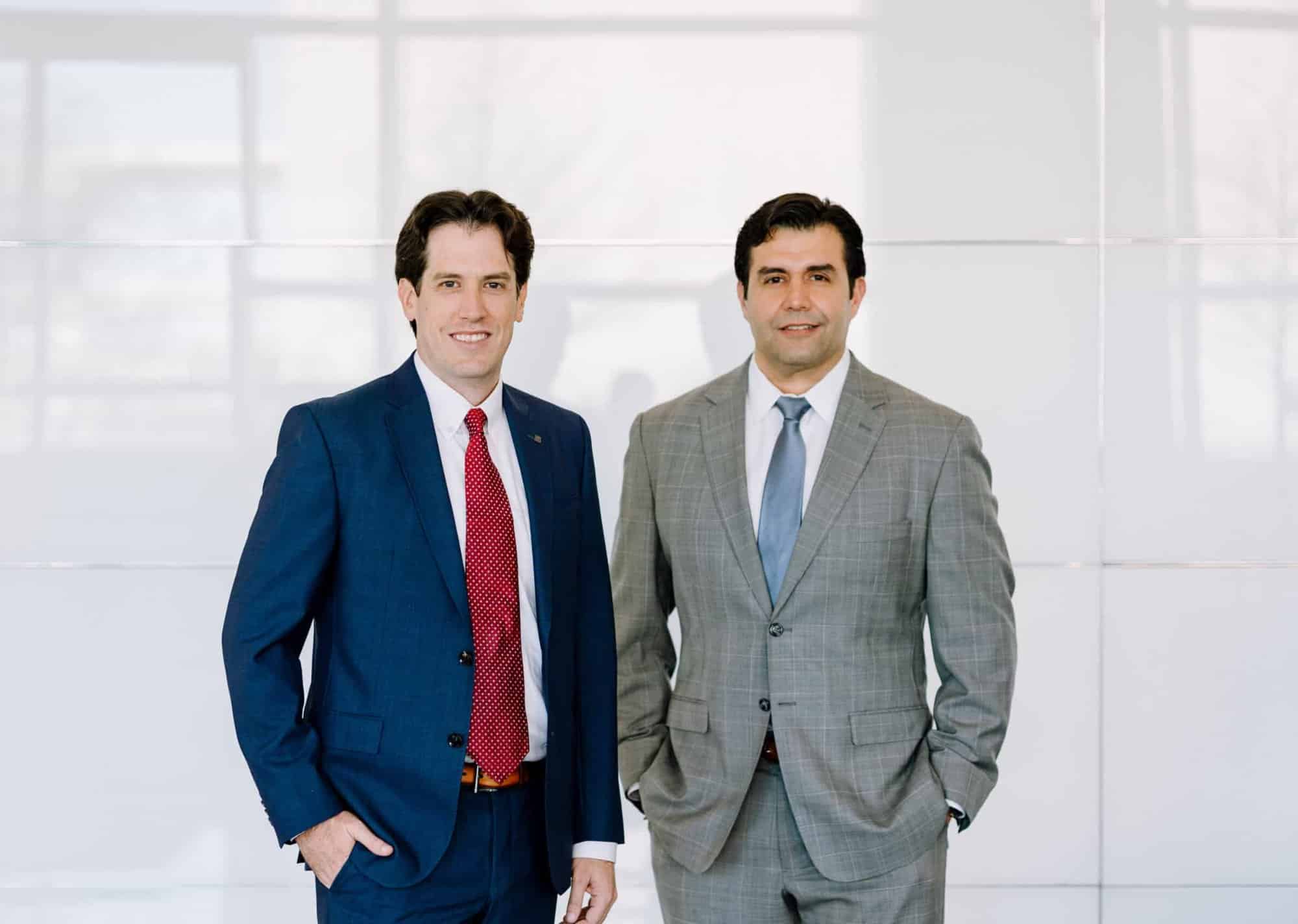 Attorneys Adam Fomby and Jorge Borunda